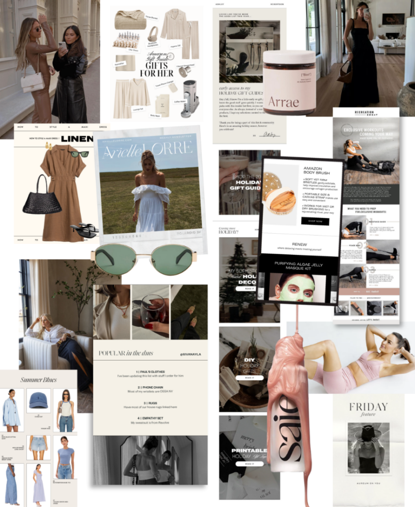 collage of becker editorial clients